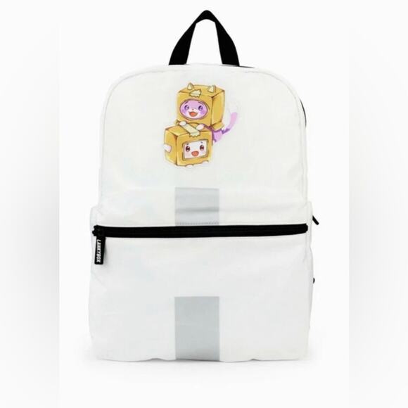 Lanky Box Other - Lanky Box RARE boxy, foxy Merchandise UNISEX White authentic Backpack